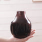 Metal Bud Flower Vase, Antique Copper, Large