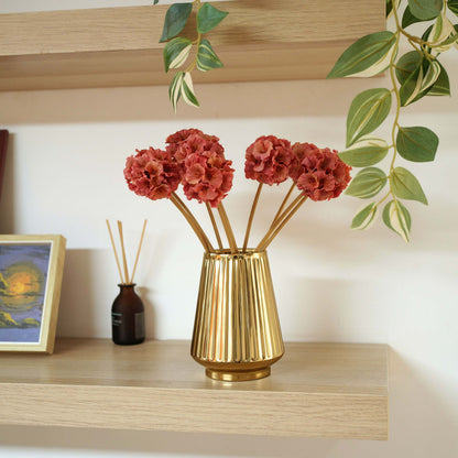 Fluted Skirt Flower Vase