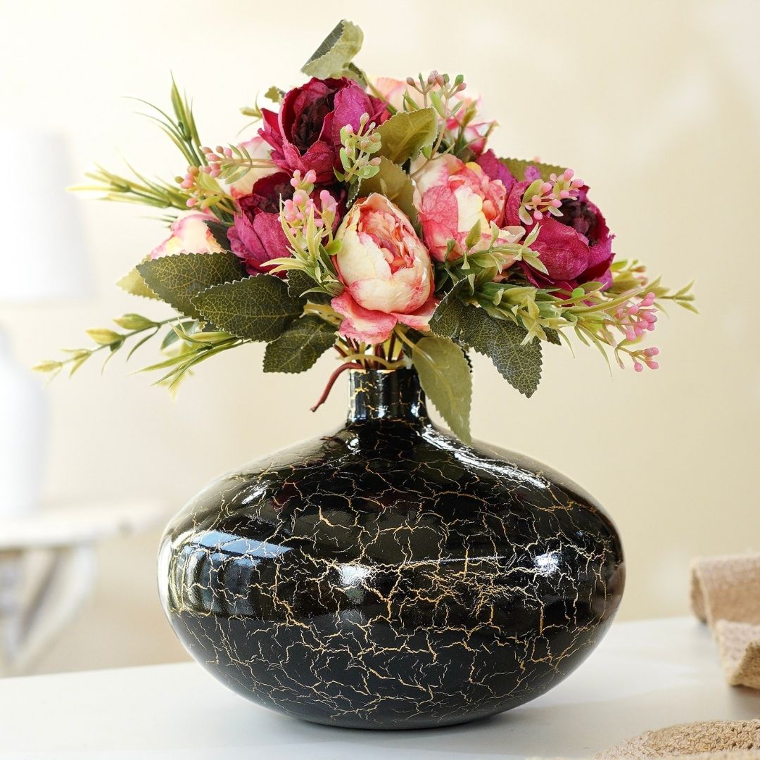 Metal Flower Vase, Mother's Day Gift, Birthday gift