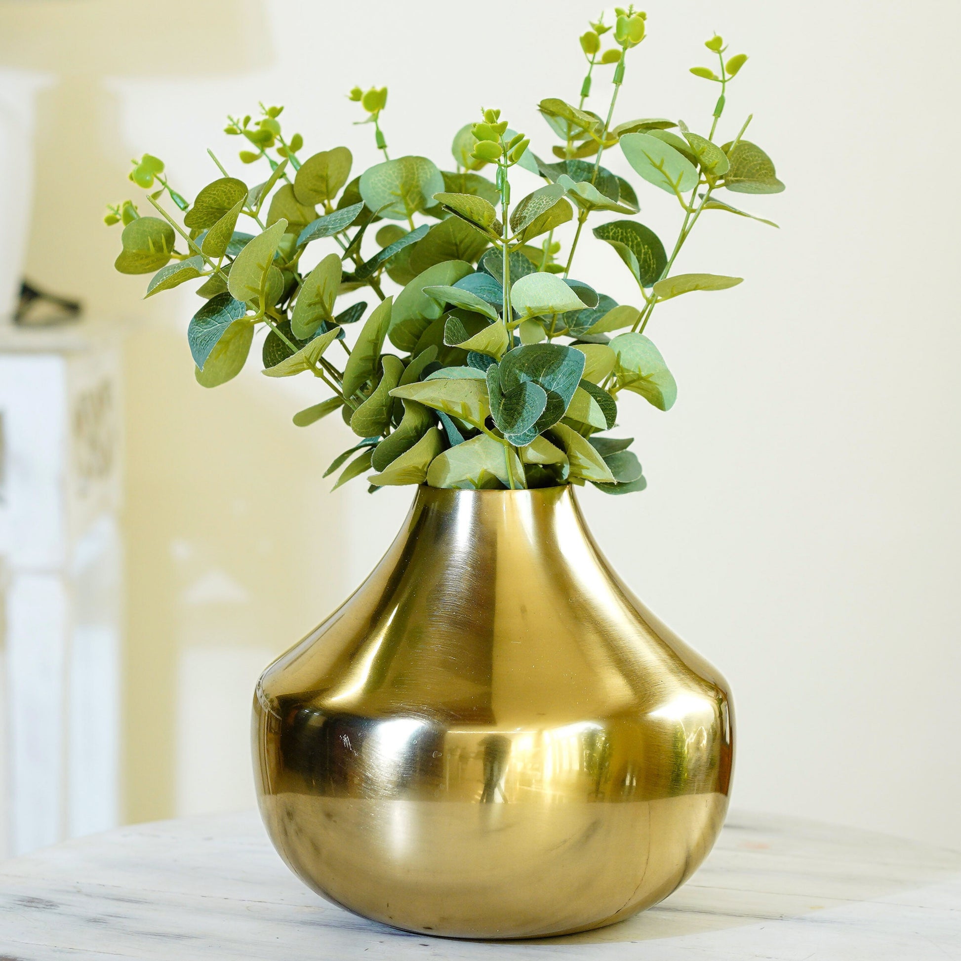 Metal Vase, Birthday Gift, Mother's day gift