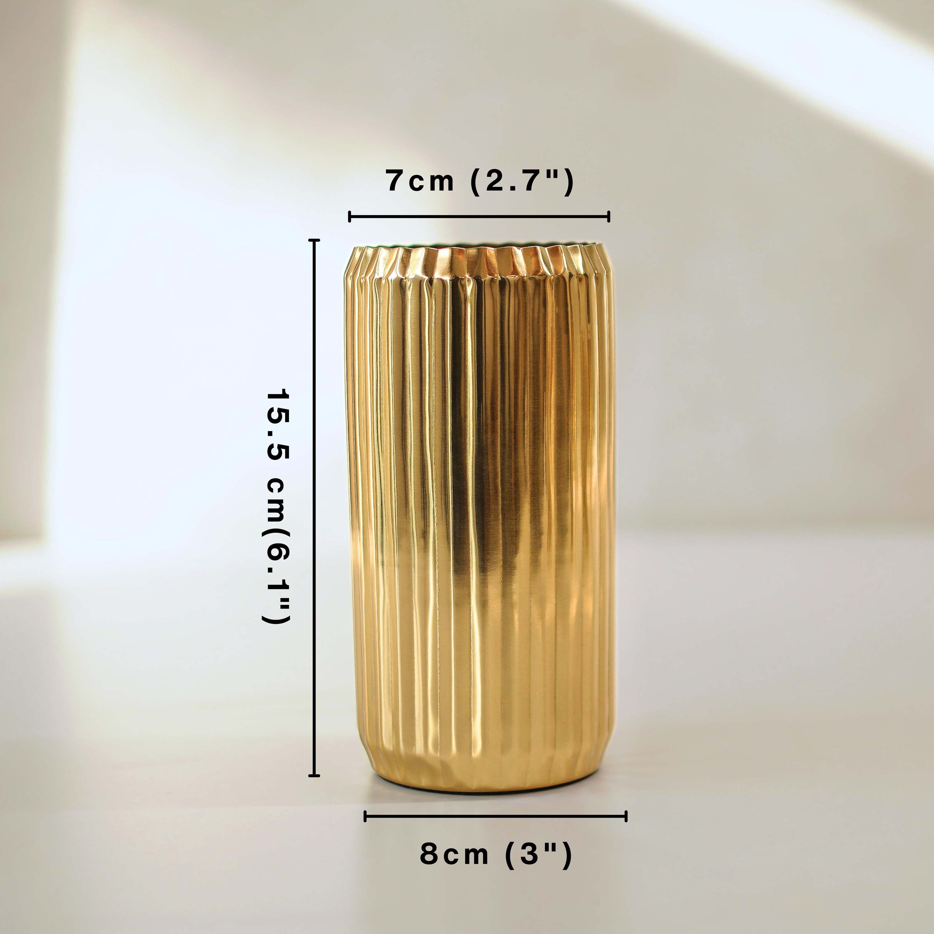 Fluted Column Vase, Large