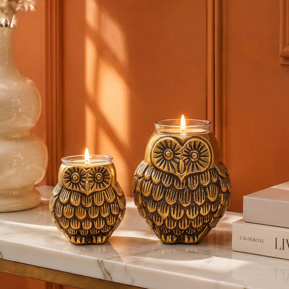 Owl Candle Holders