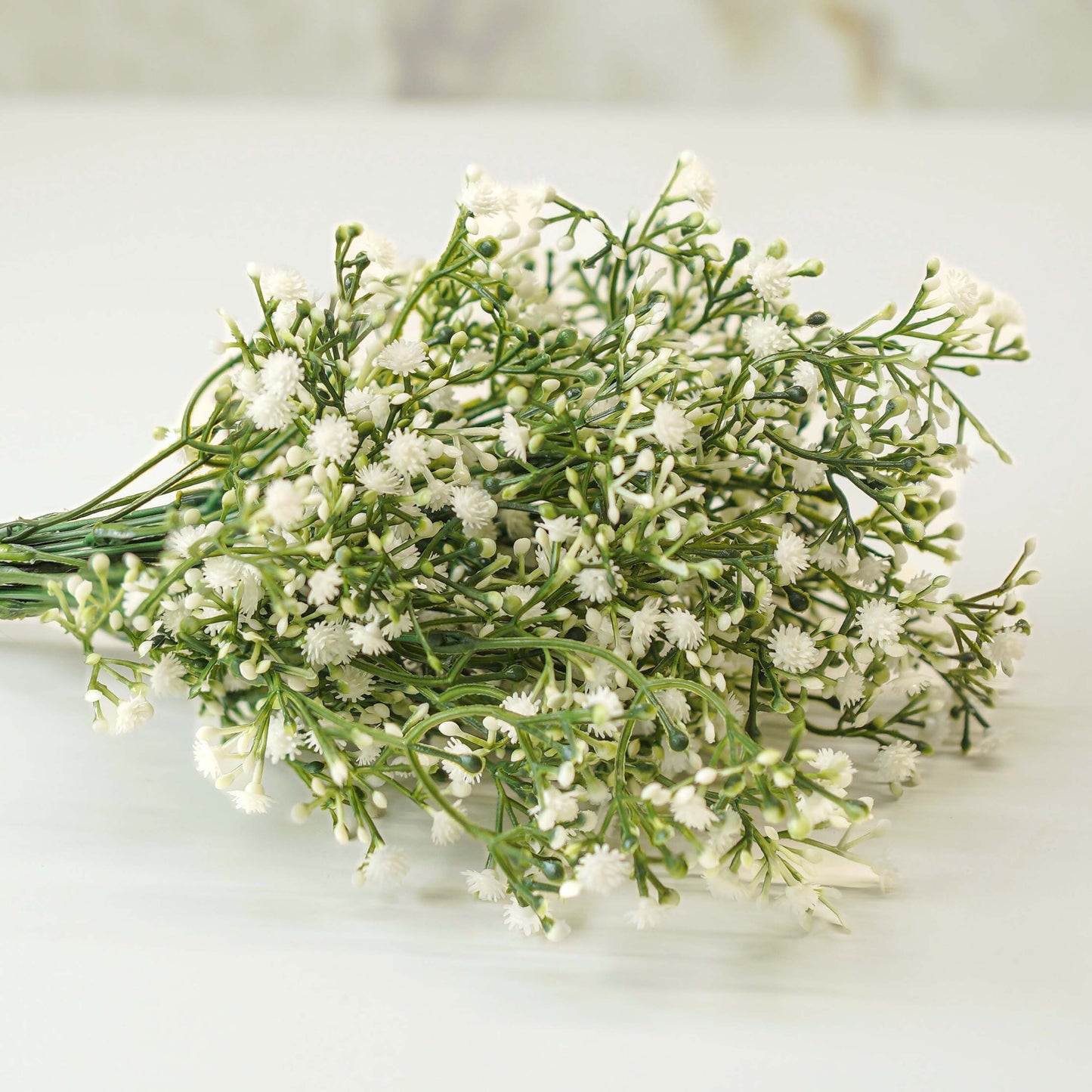 White Baby's Breath, Bouquet (Faux Flowers)