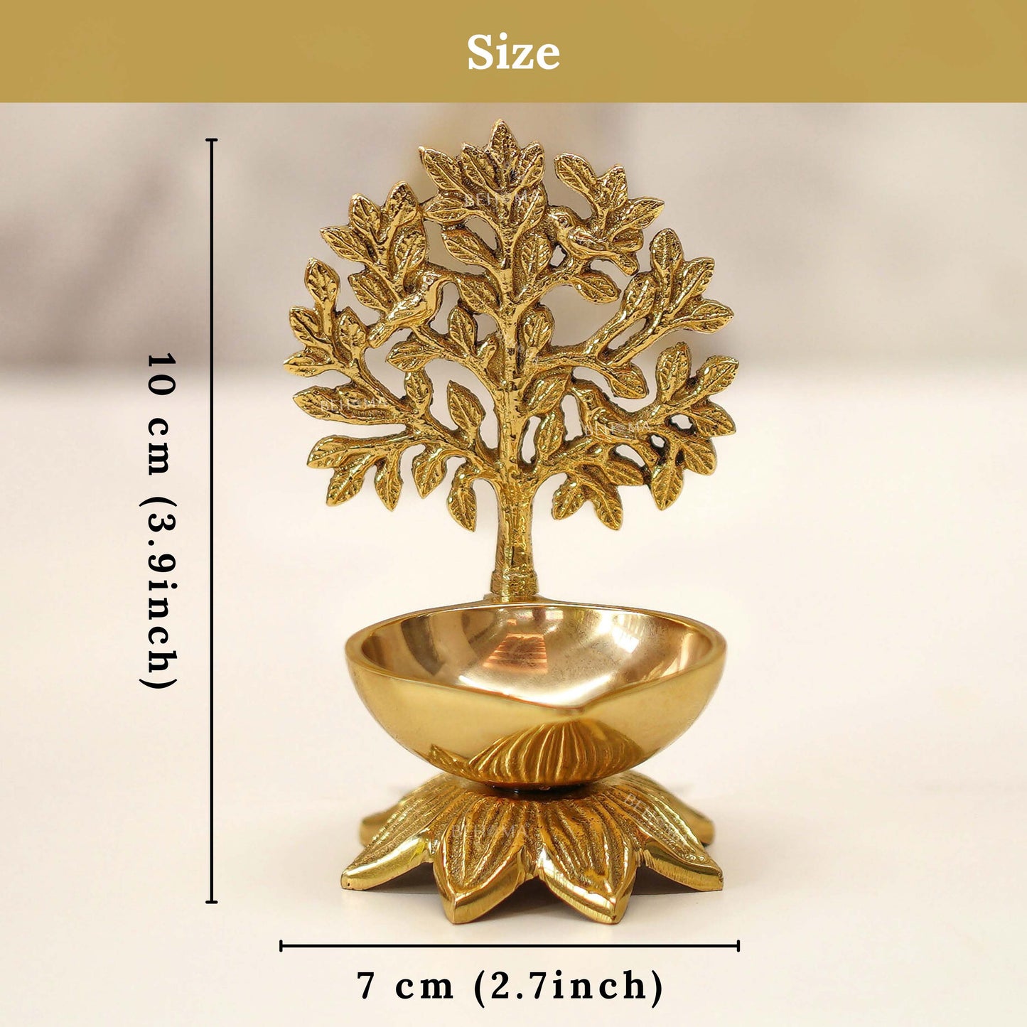 Brass Kalpvriksh Diya
