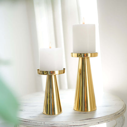 Metal Candle Holder Set