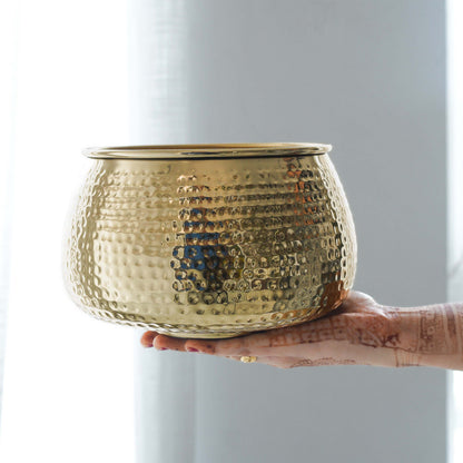 Classic Metal Planter (Pot Only)