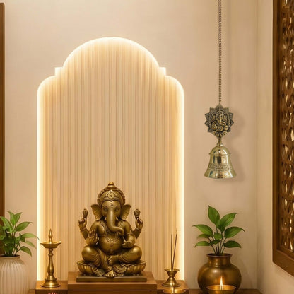 Pure Brass Ganesh Hanging Bell