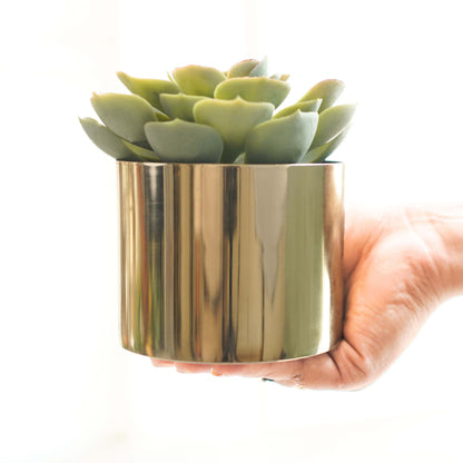 Mini Table-top Metal Planter, Set (Pot Only)
