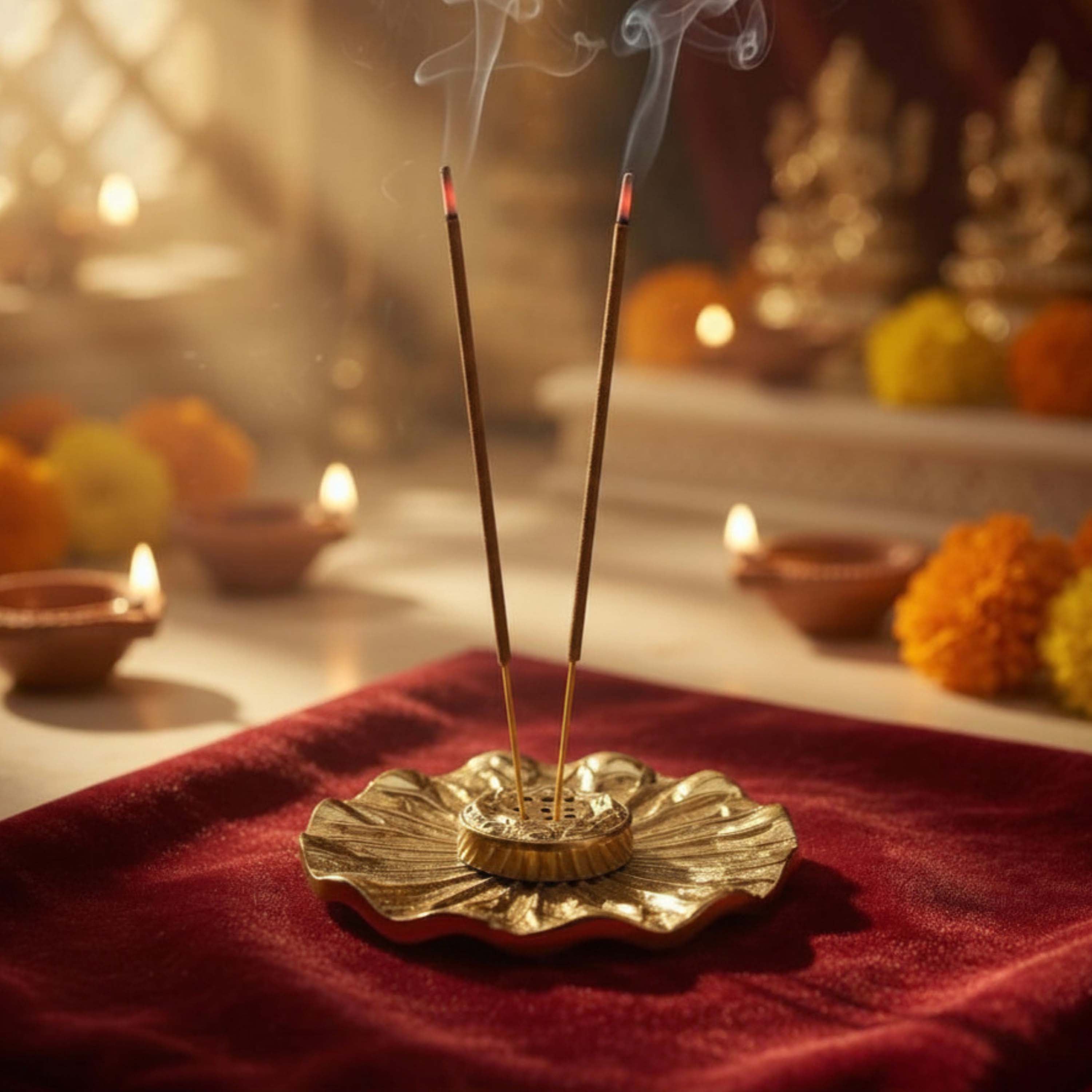 Metal Incense Holder