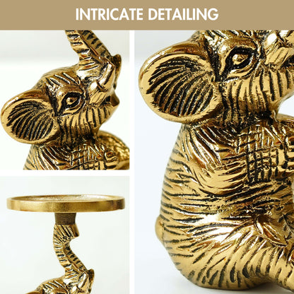 Baby Elephant Candle Holder