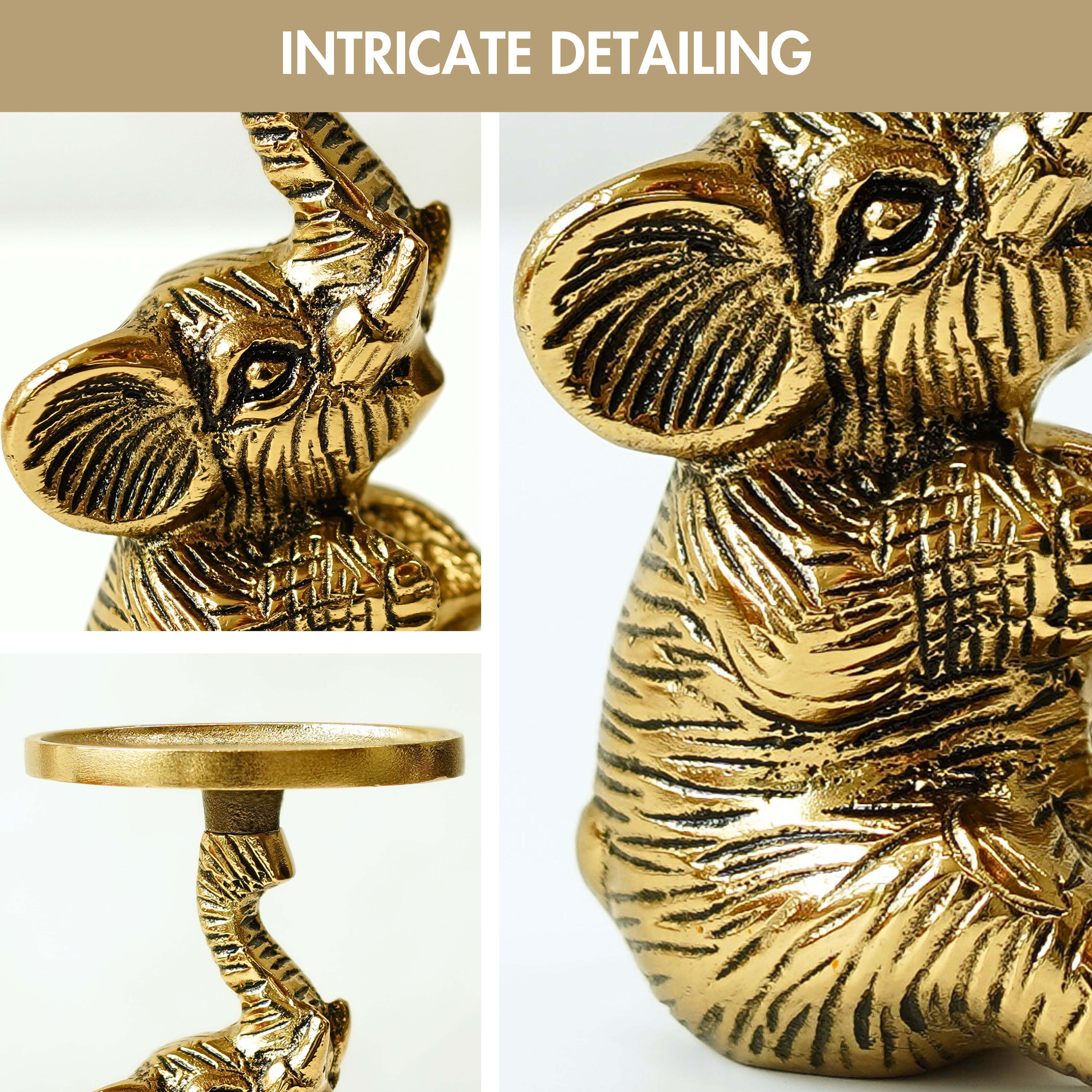 Baby Elephant Candle Holder