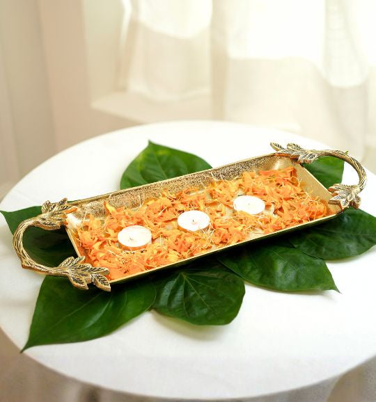 Make Your Navratri Pooja Glow: Trays That Bring Tradition Alive