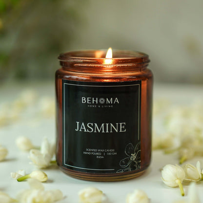 Jasmine Scented Jar Candle