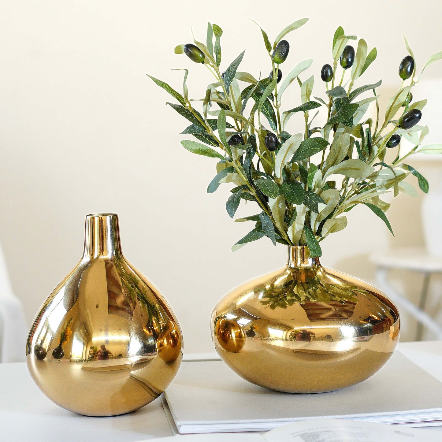 Metal Vase, Birthday gift for Him