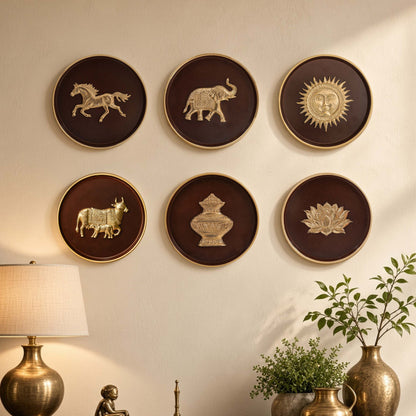 Wall Plate, Set of 6