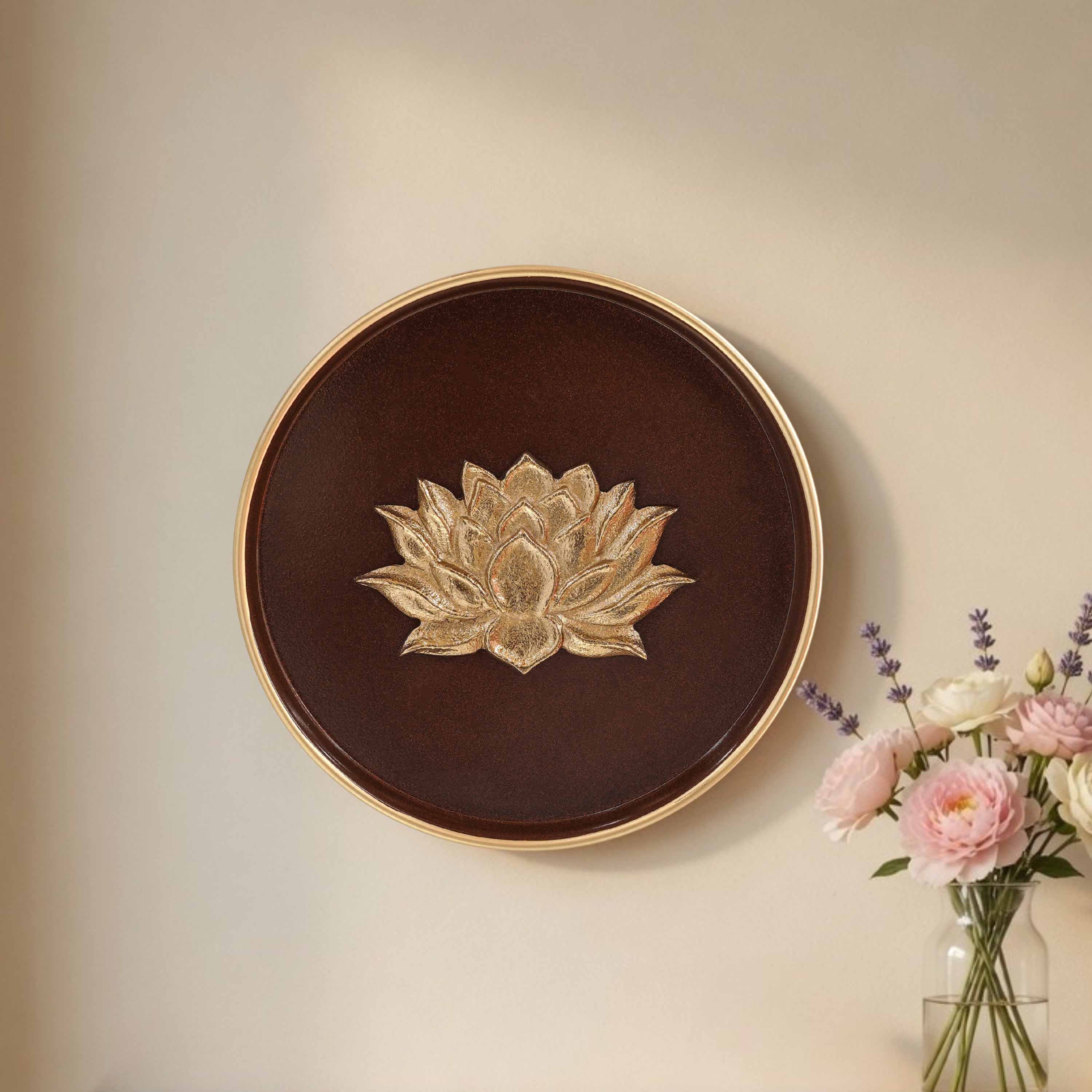 Lotus Wall Plate