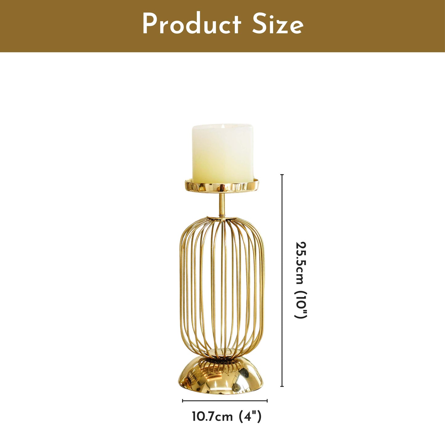 Cage Candle Holder, Small