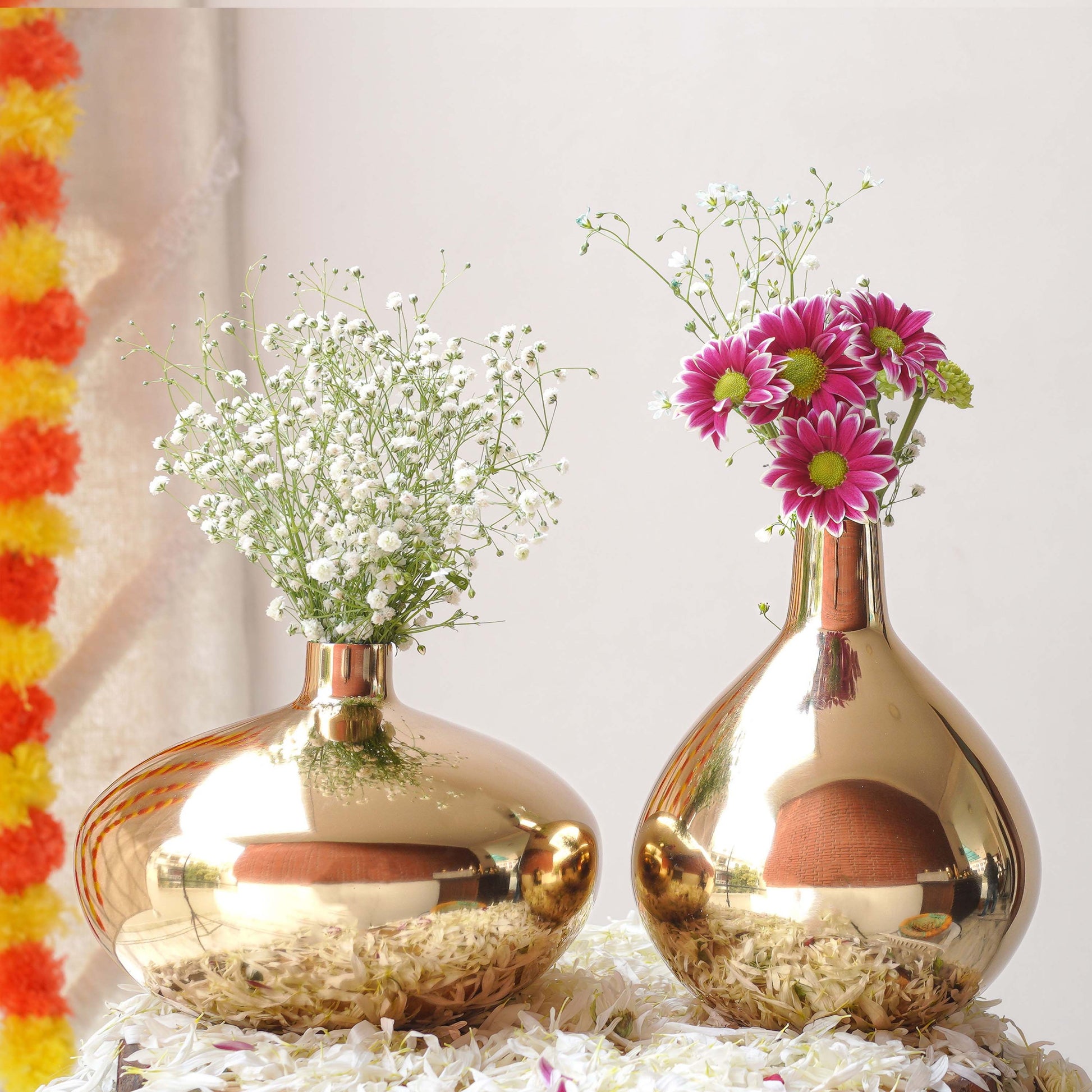 Metal Vase, Birthday gift for Him