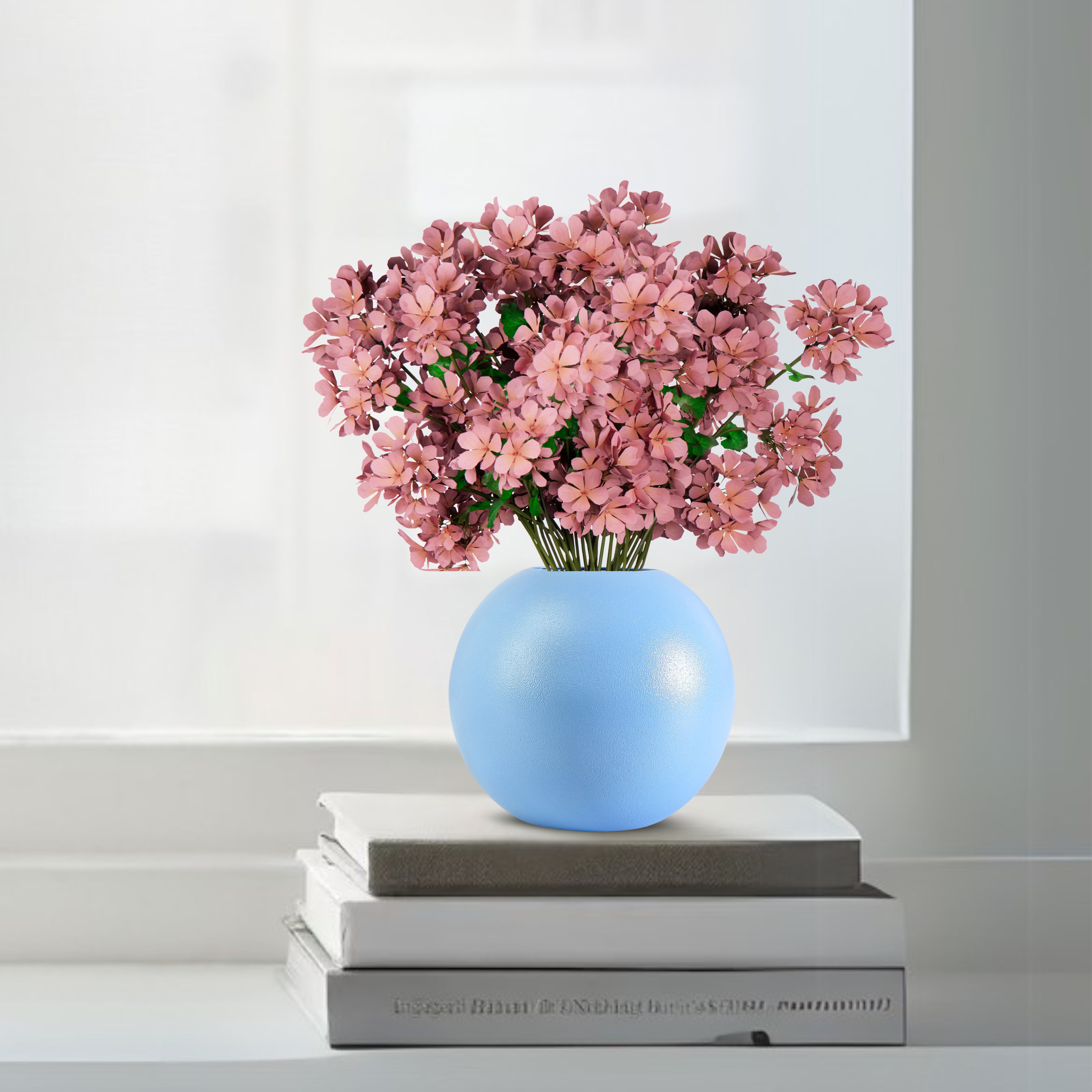 Blue Ball Vase, Small