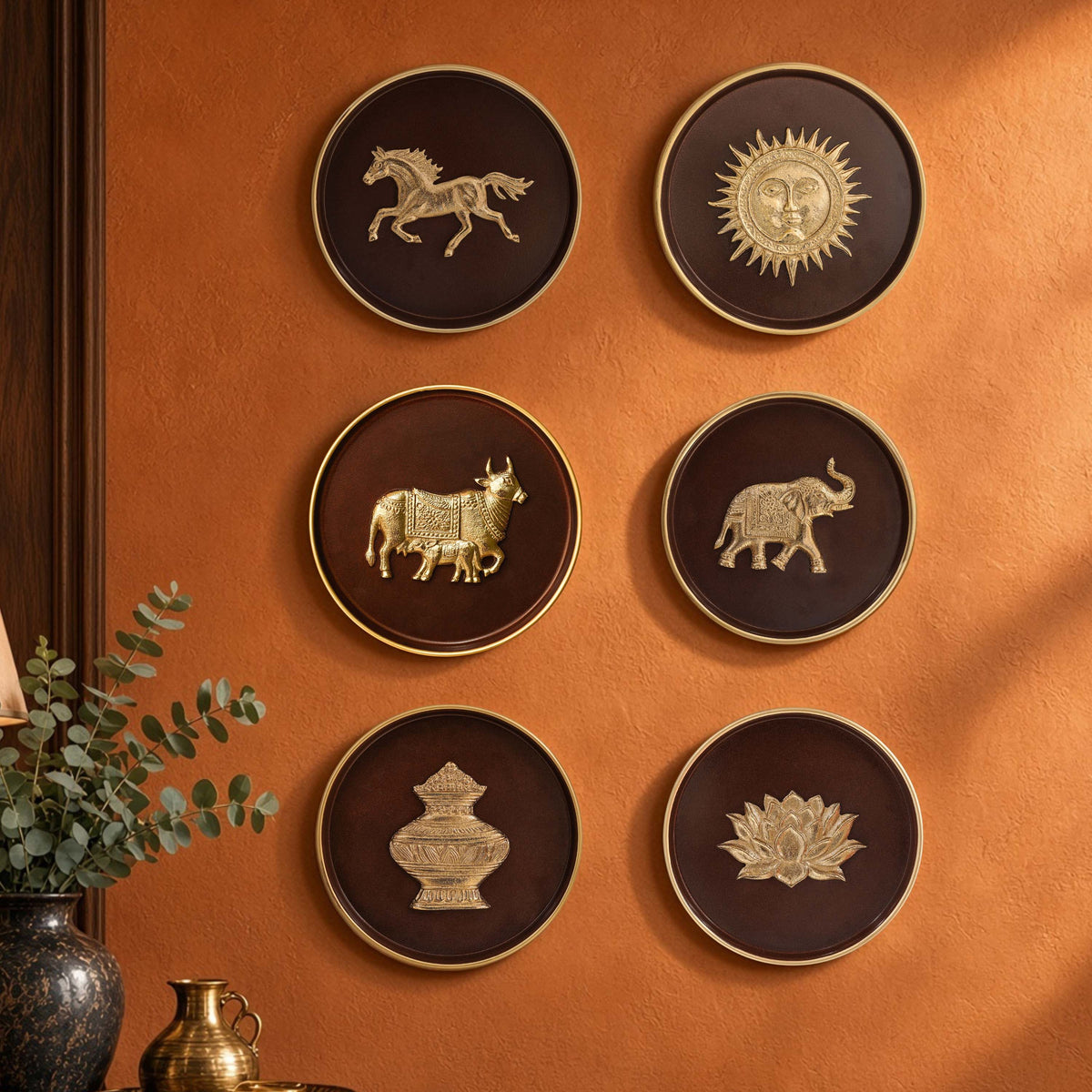 Wall Plate, Set of 6