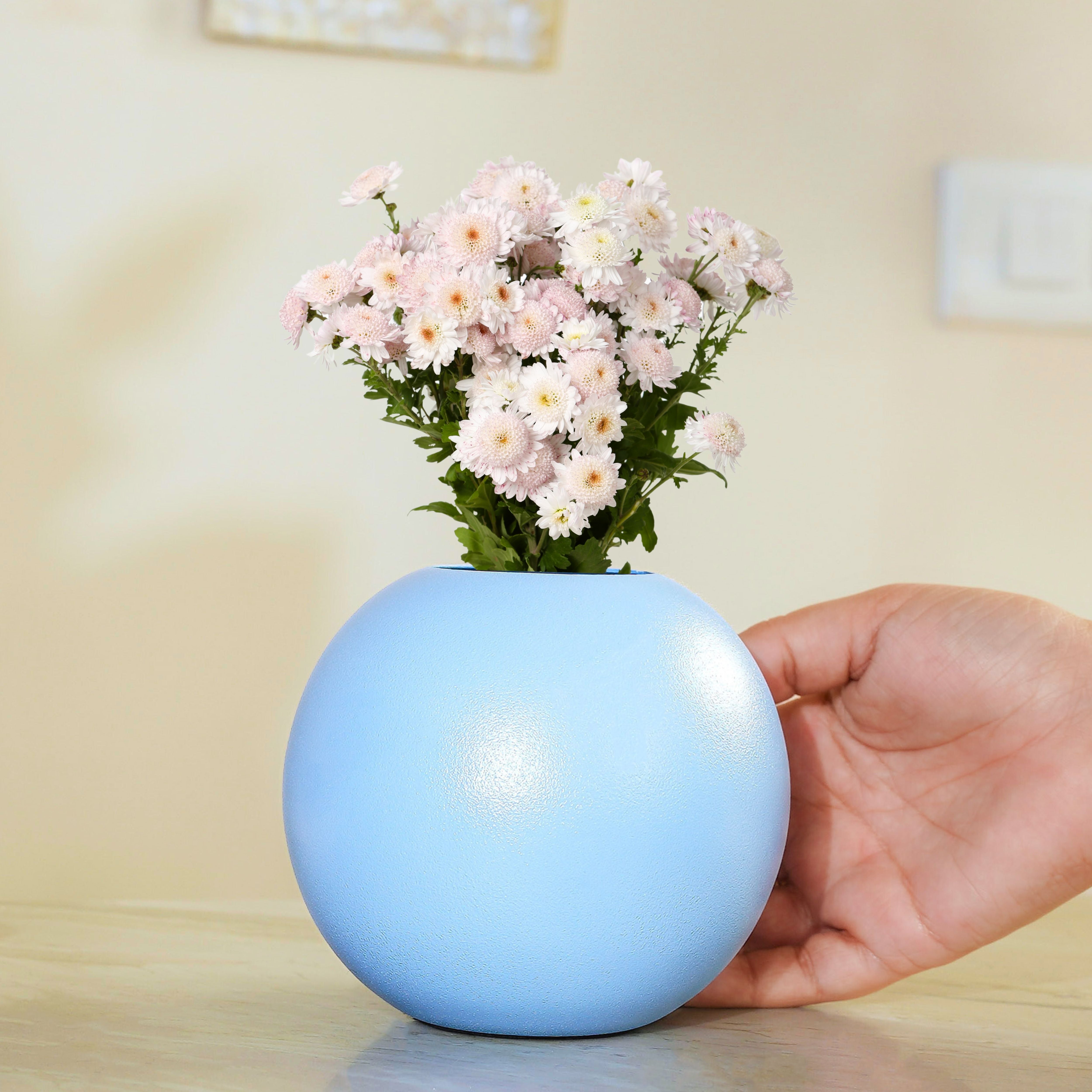 Blue Ball Vase, Small