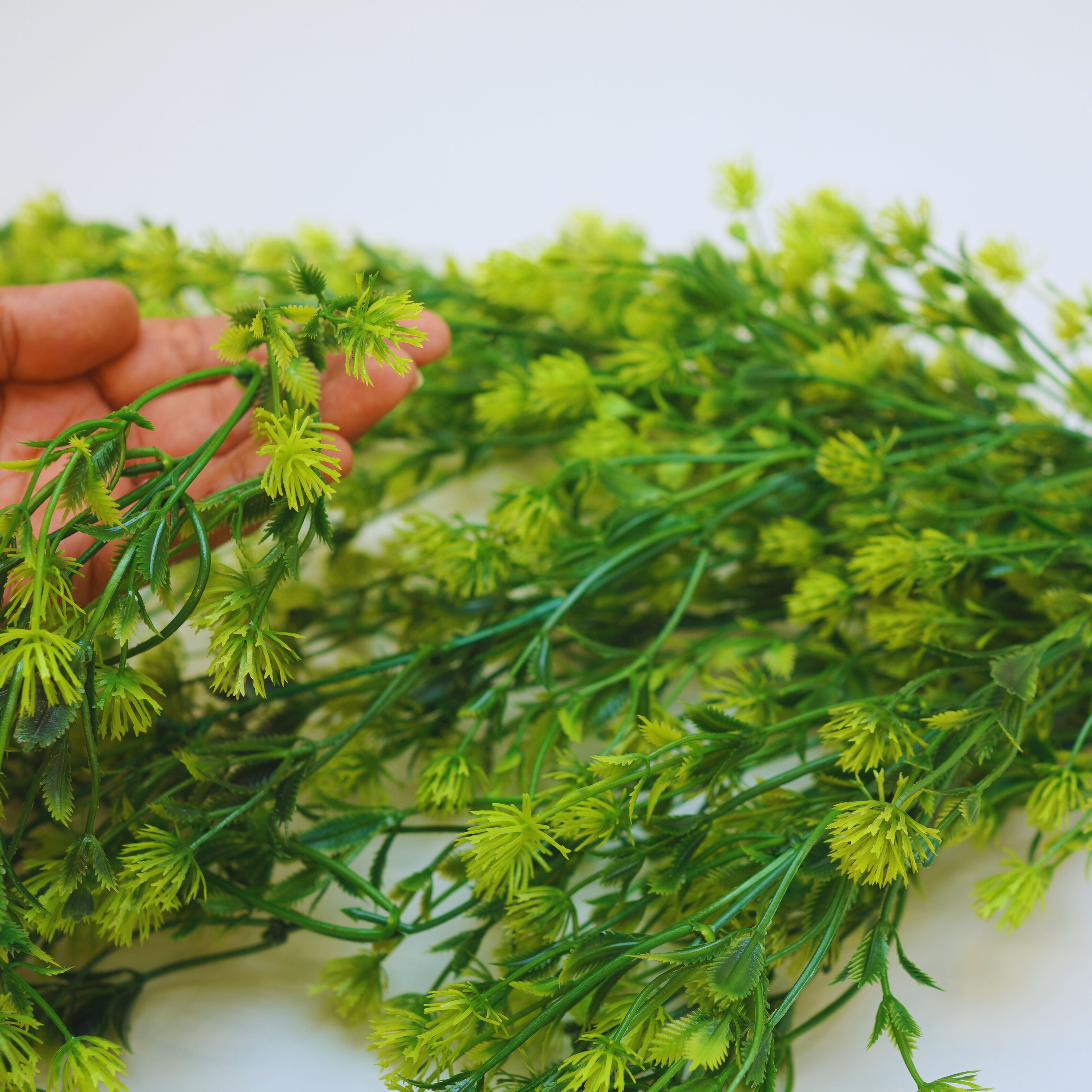 Artificial Green Falling Plant