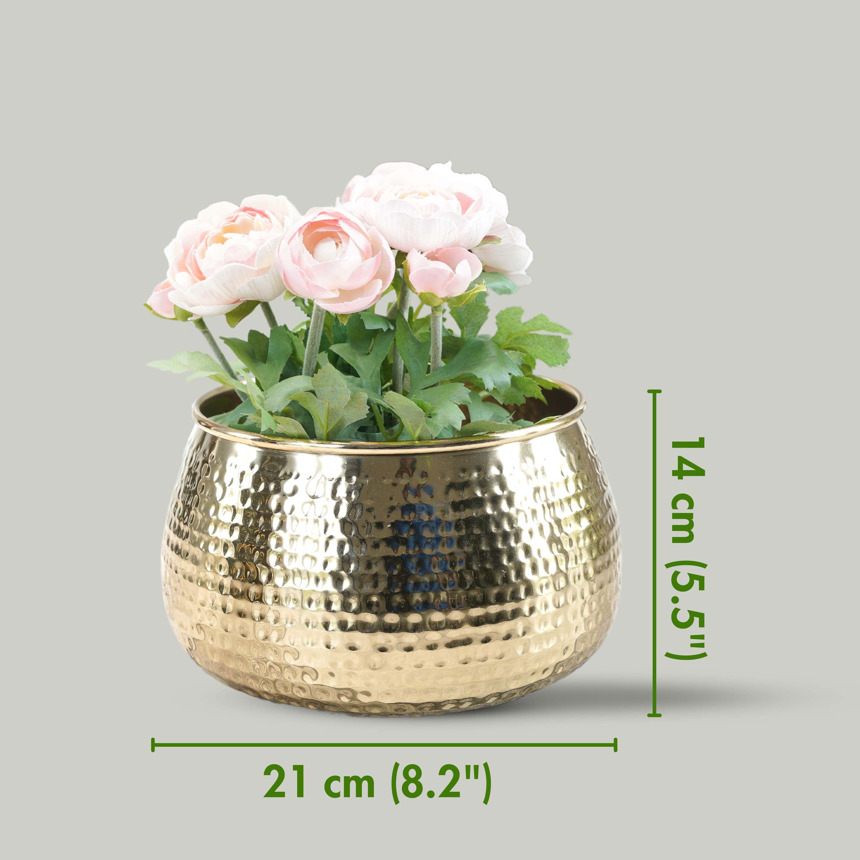 Classic Metal Planter (Pot Only)