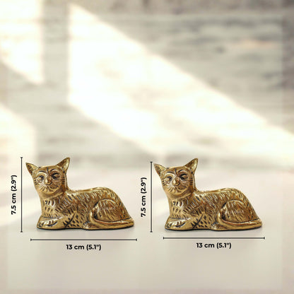 Cat Pair Candle Stands