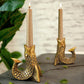 Fish Taper Candle Holder Set