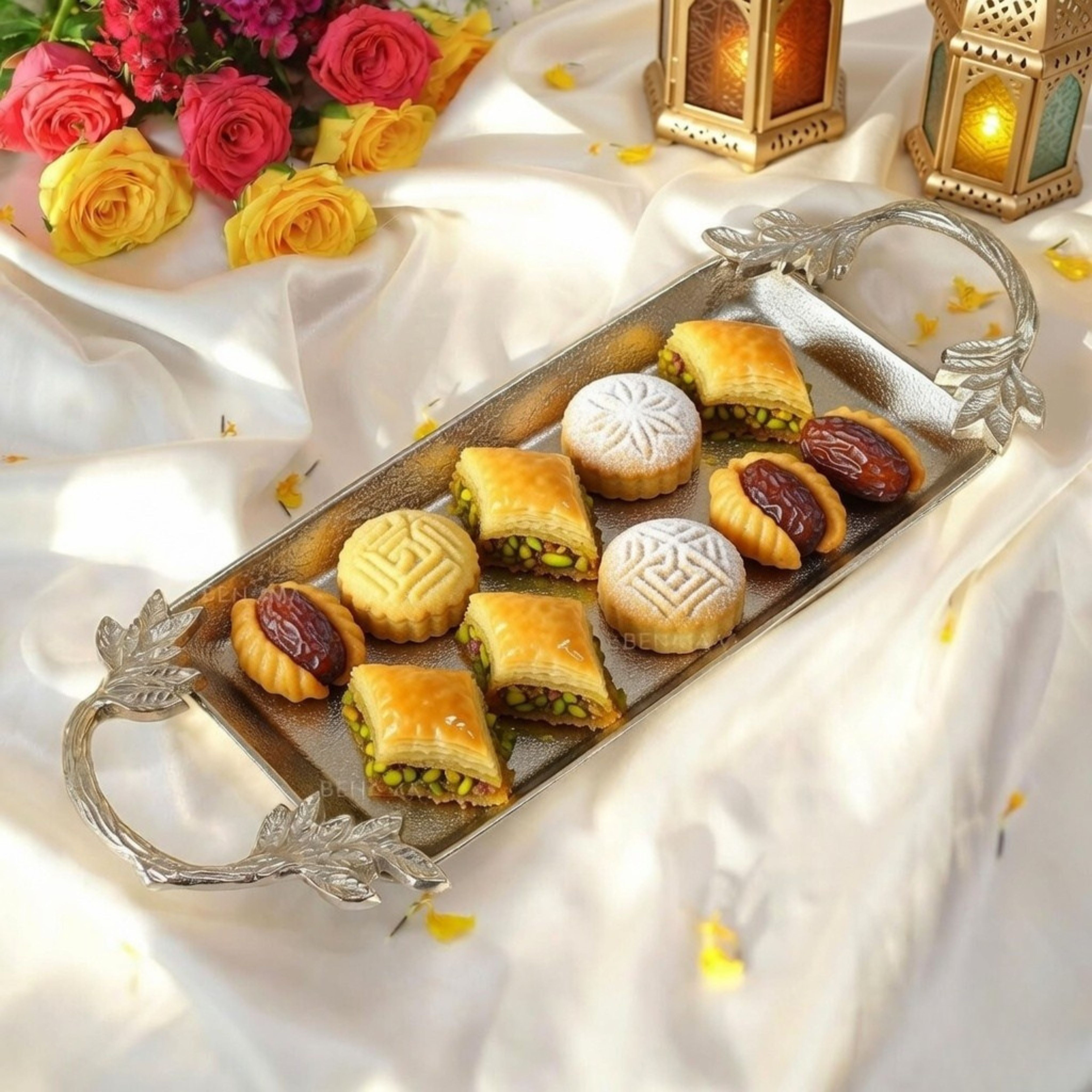 Leaf Essence Tray, Silver