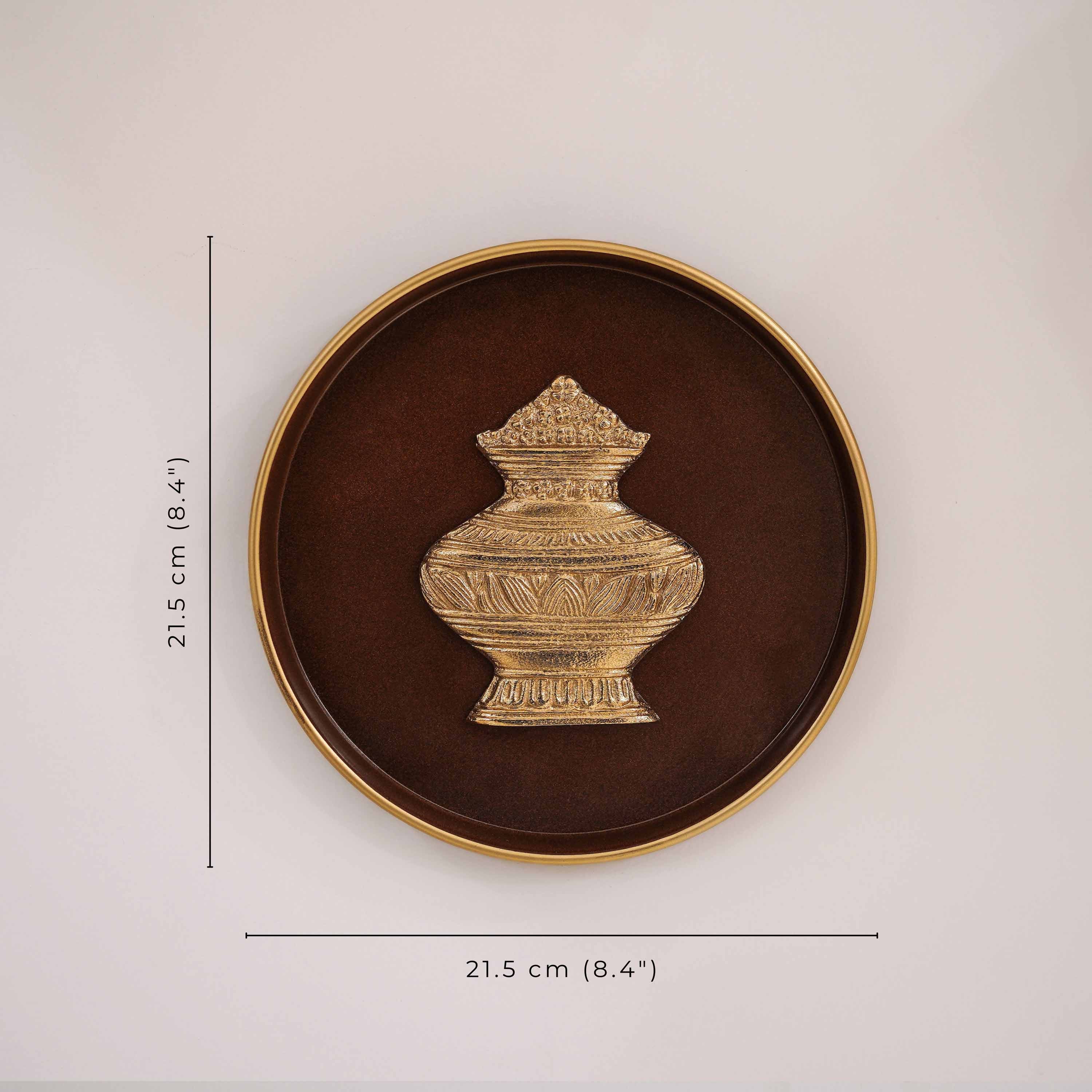 Kalash Wall Plate