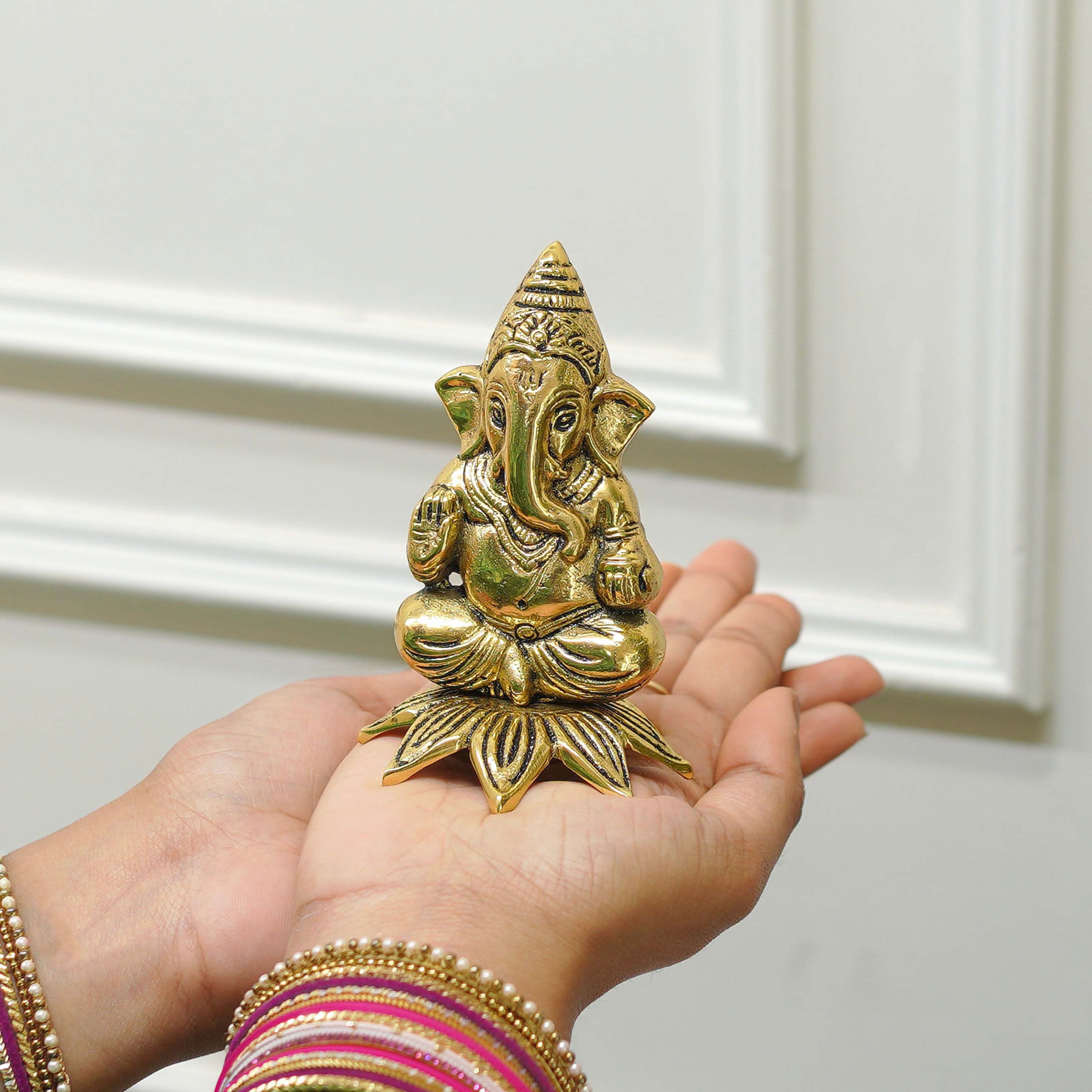 Ganesha Brass Statue