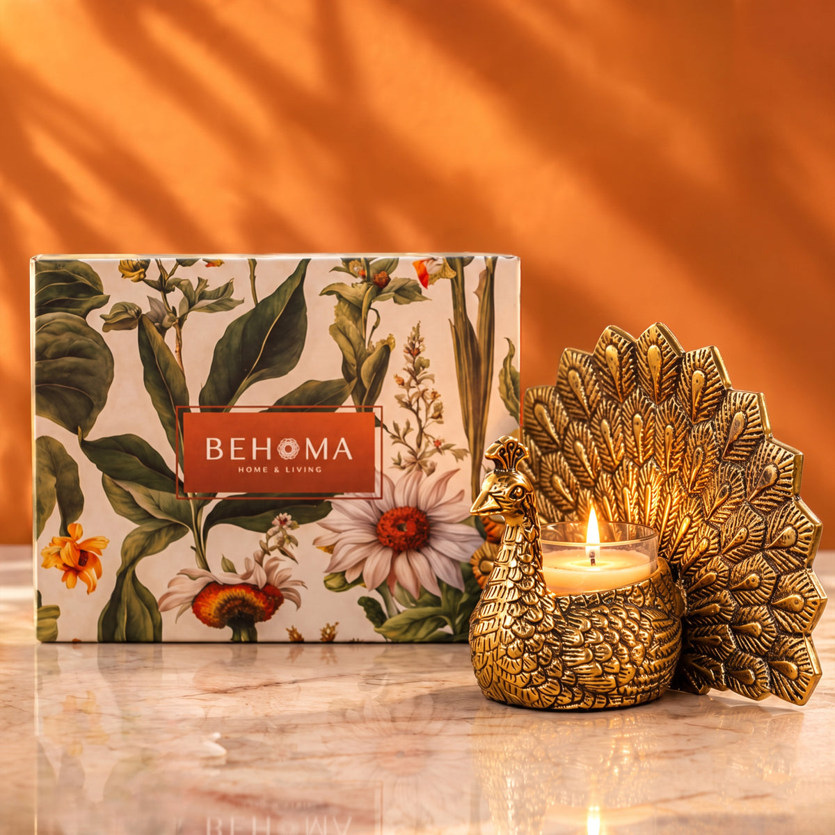 Peacock Gift Set
