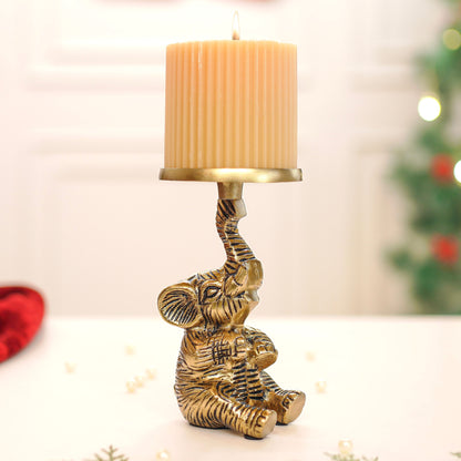 Baby Elephant Candle Holder