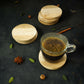 Boho Stripe Handcrafted Coaster, Set of 6