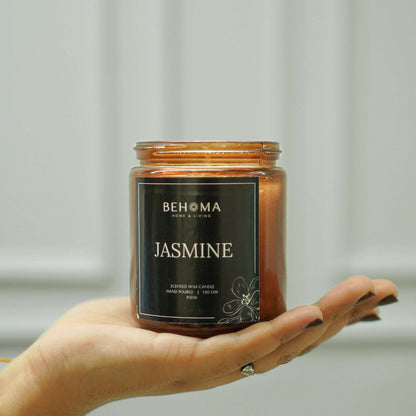 Jasmine Scented Jar Candle