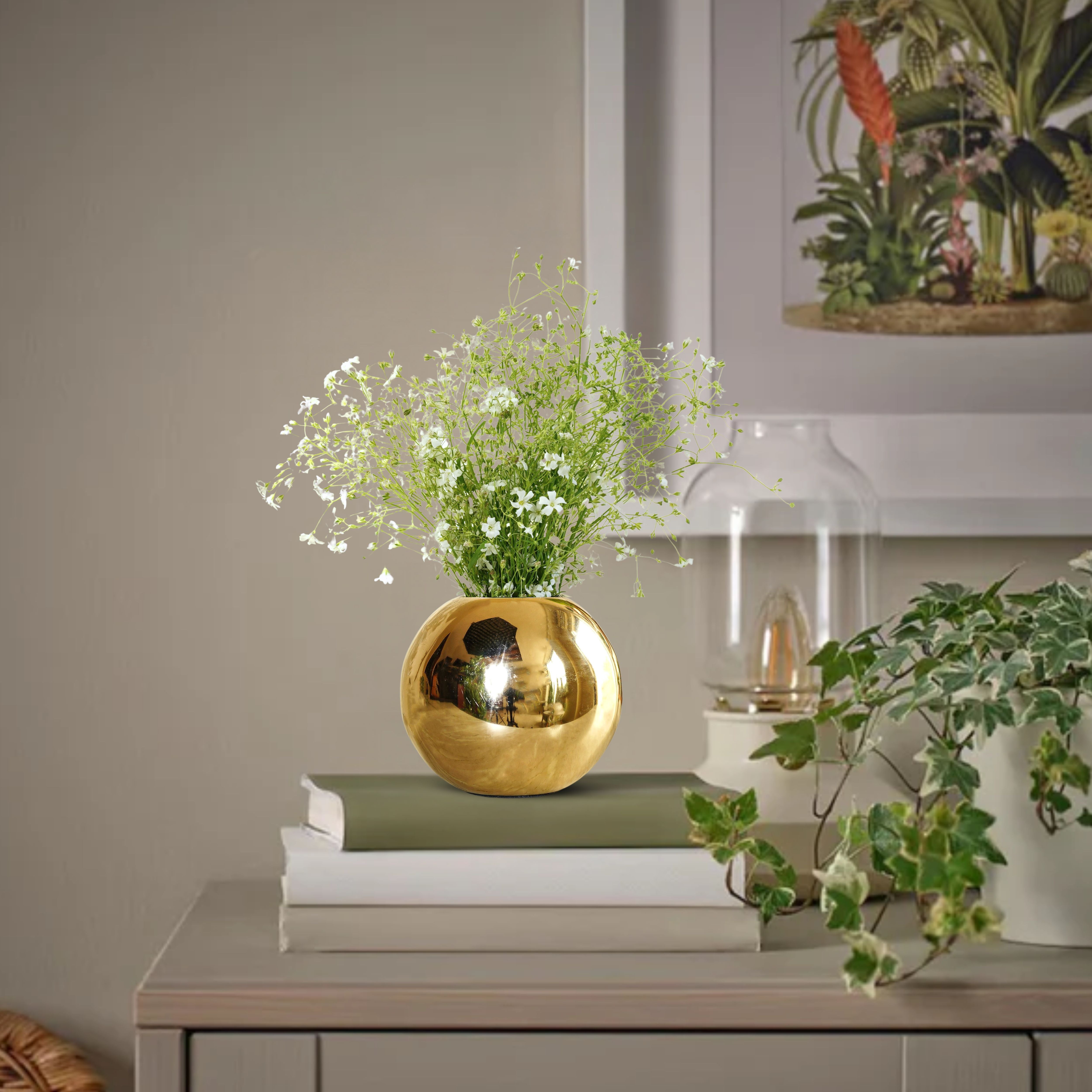 Small Ball Vase, Mothers Days gift Birthday gift