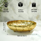 Decorative urli bowl Diwali, Decor urli bowl, metal urli set, floating flower urli, Diwali Gift, Diwali Gifts
