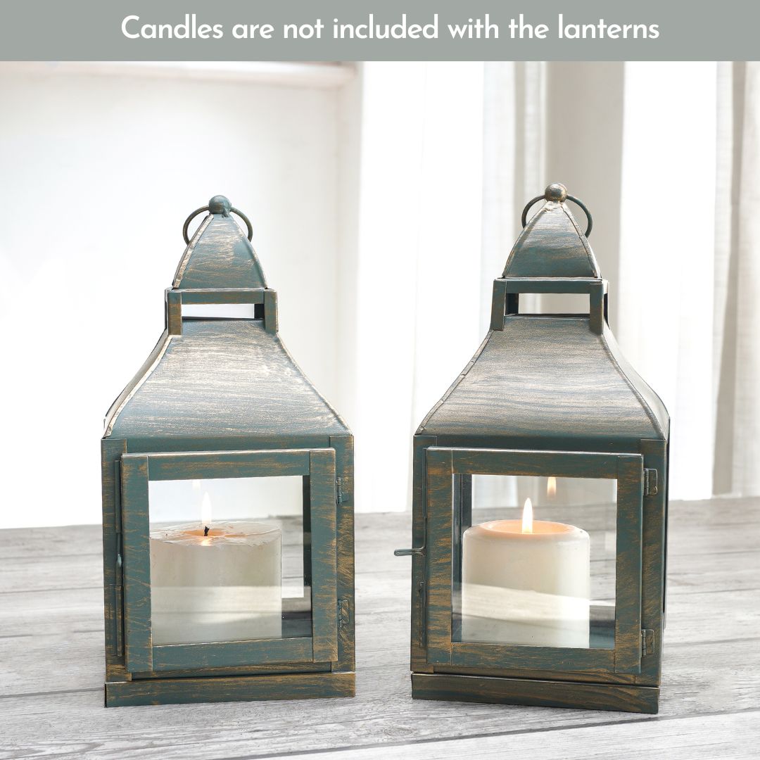 Metal Lantern Set of 2