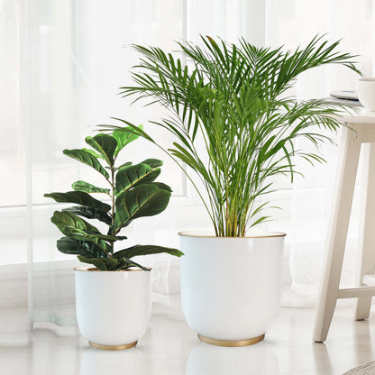 Floor Metal Planter, Set (Pot Only)