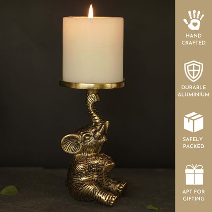 Baby Elephant Candle Holder
