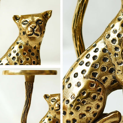 Jaguar Candle Holder