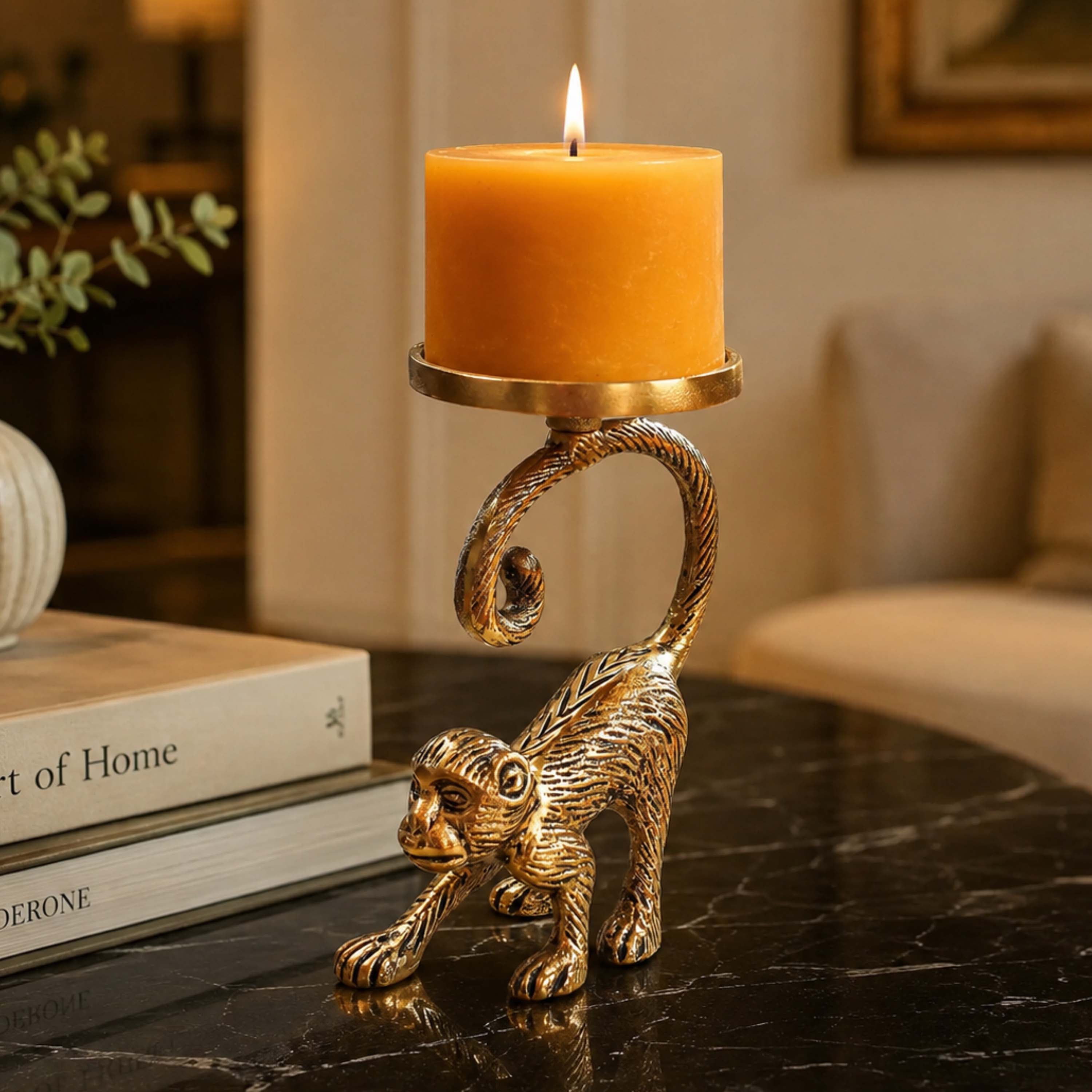 Monkey Candle Holder