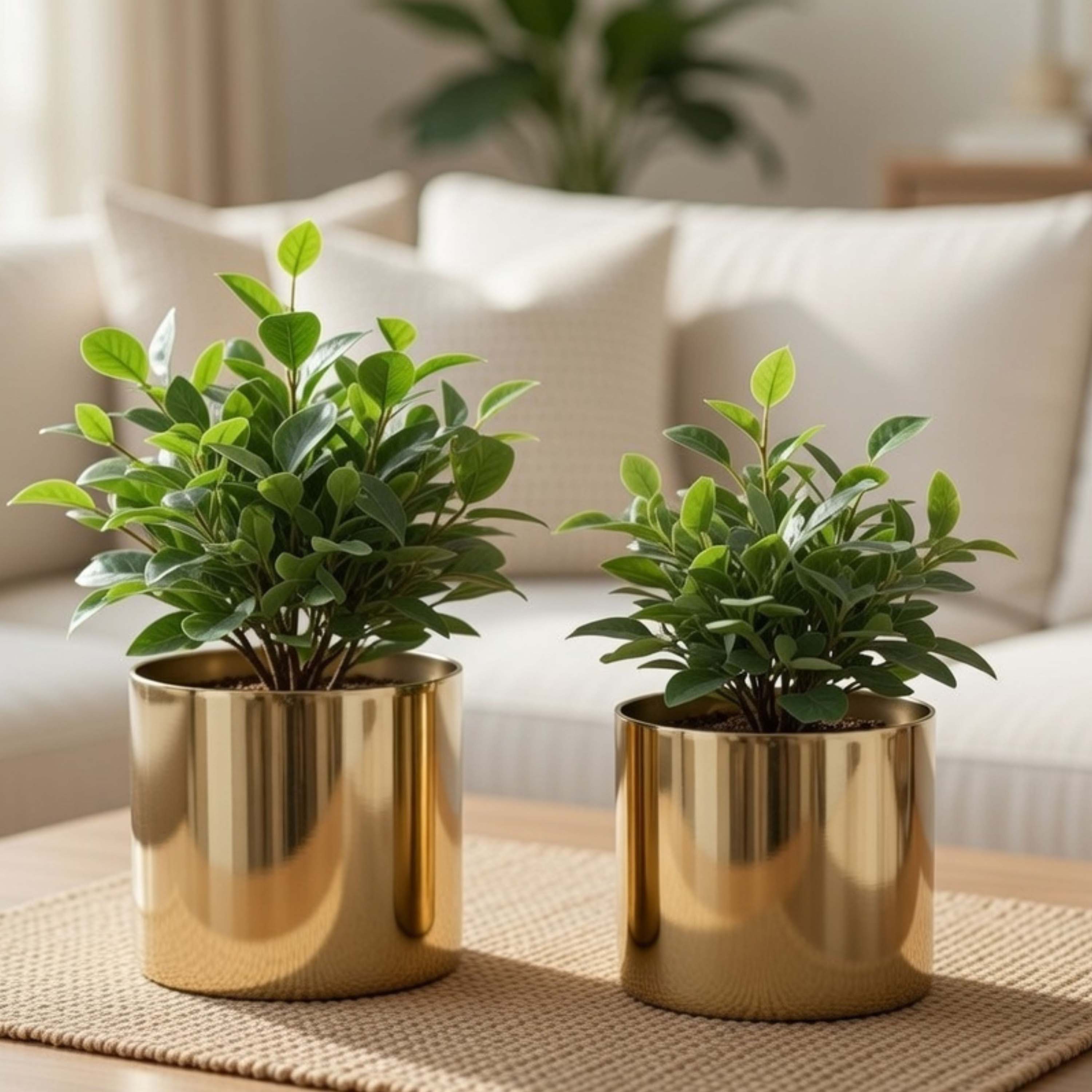 Mini Table-top Metal Planter, Set (Pot Only)