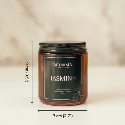 Jasmine Scented Jar Candle