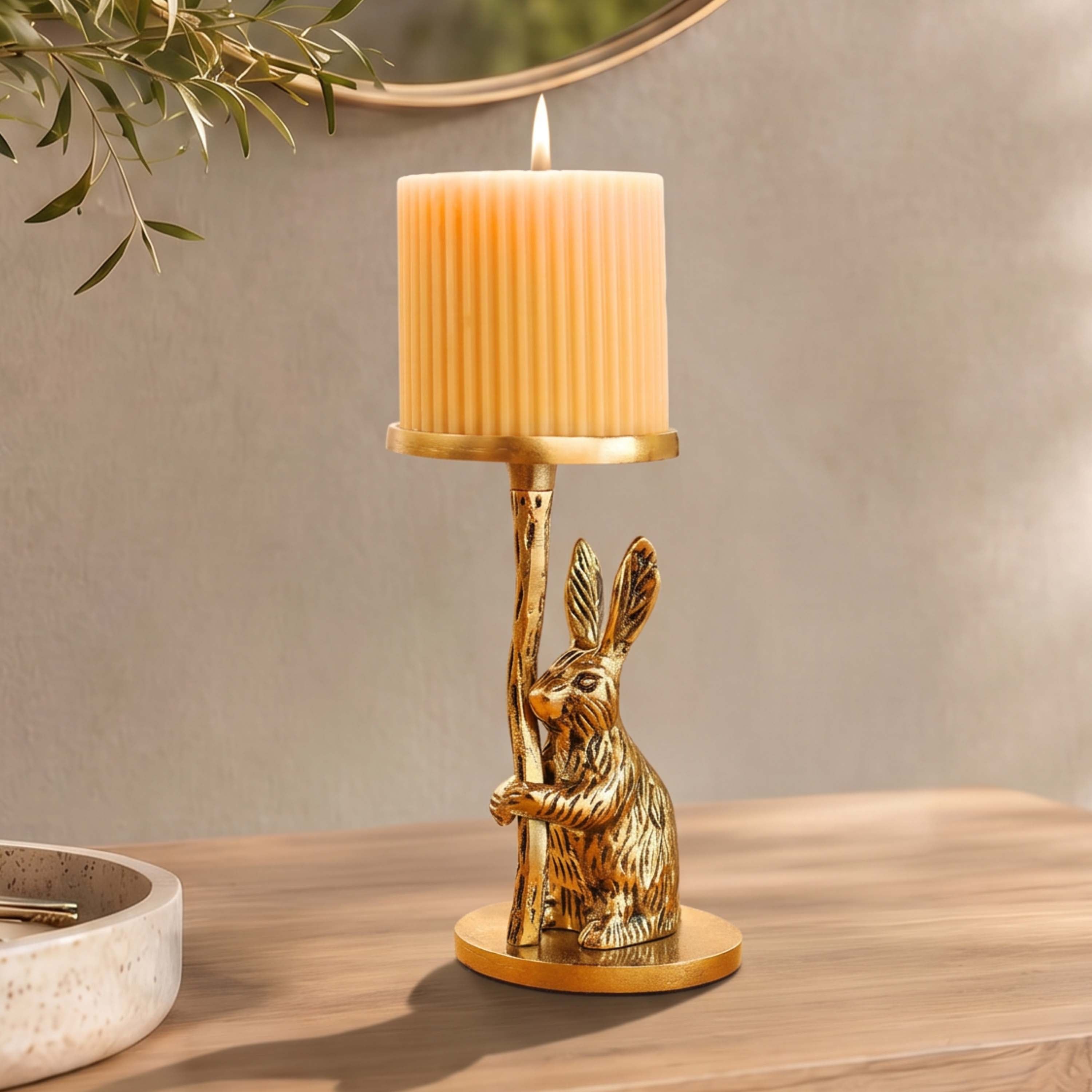Rabbit Candle Holder