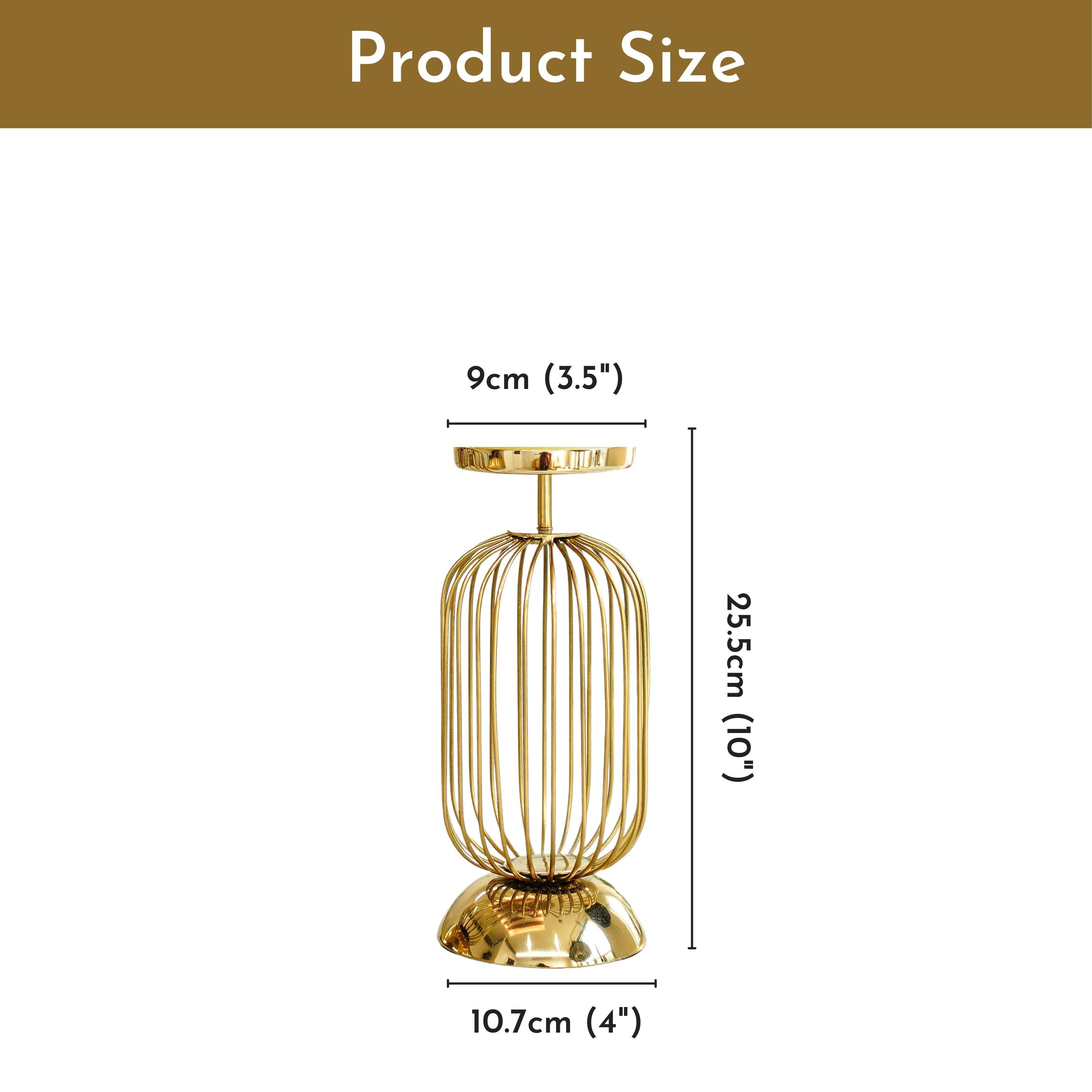 Cage Candle Holder, Small