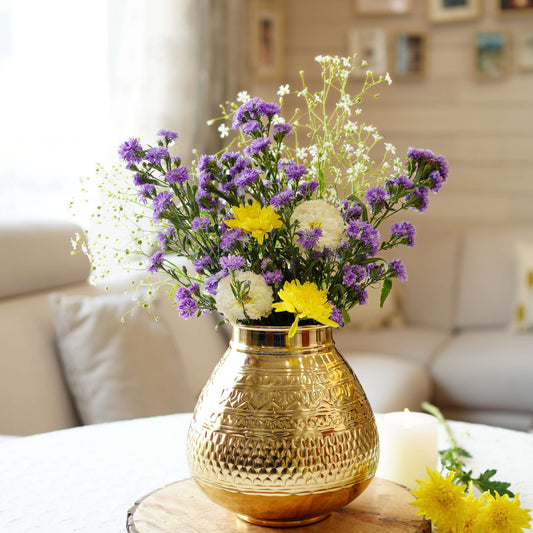 Metal Vase, metal flower vase, housewarming, anniversary gift