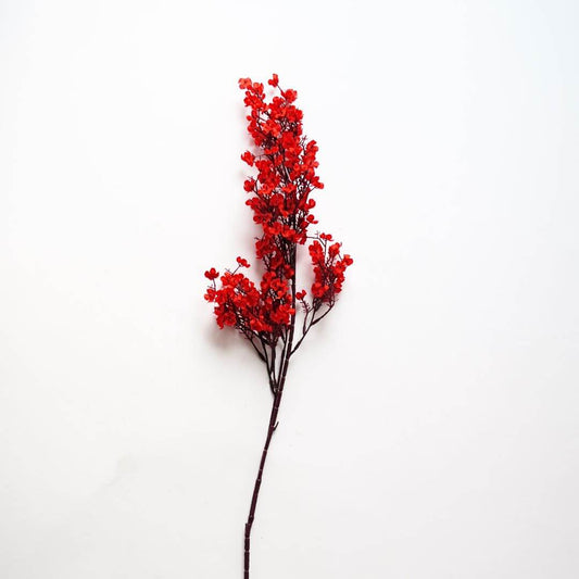 Baby's Breath Flower, Red (Faux flowers)