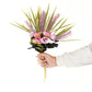 Behoma Purple Decorative Flower Bunch, (Faux Flowers)